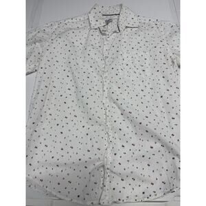 Britches Sport Men's Button-Up Shirt by Samtex Short Sleeve Size Small Floral